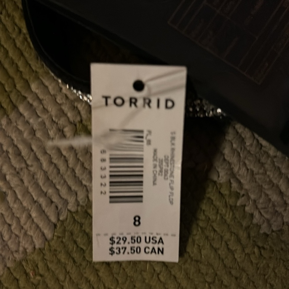 Black bling sandals. Never worn - Picture 7 of 7